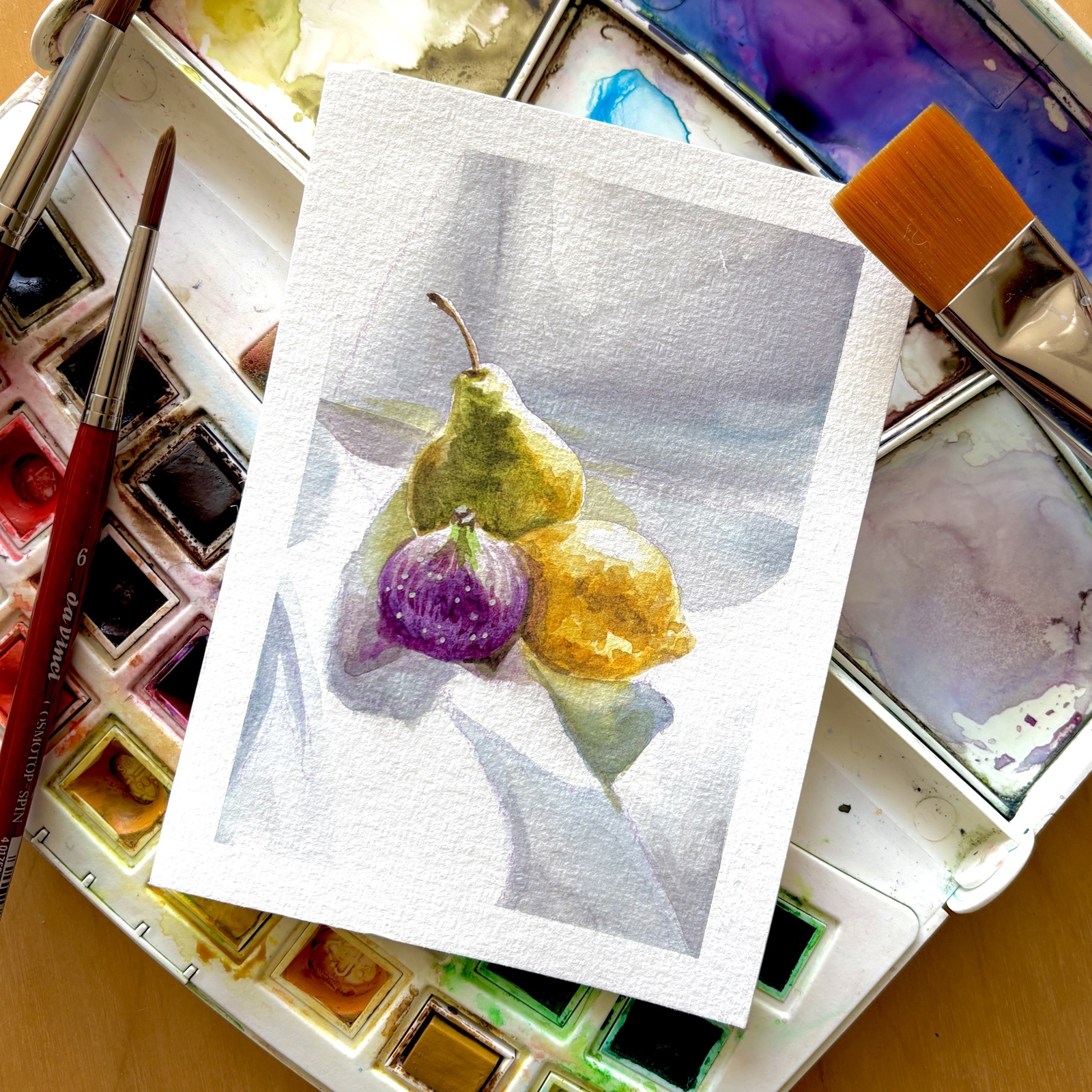 Vervolg aquarel