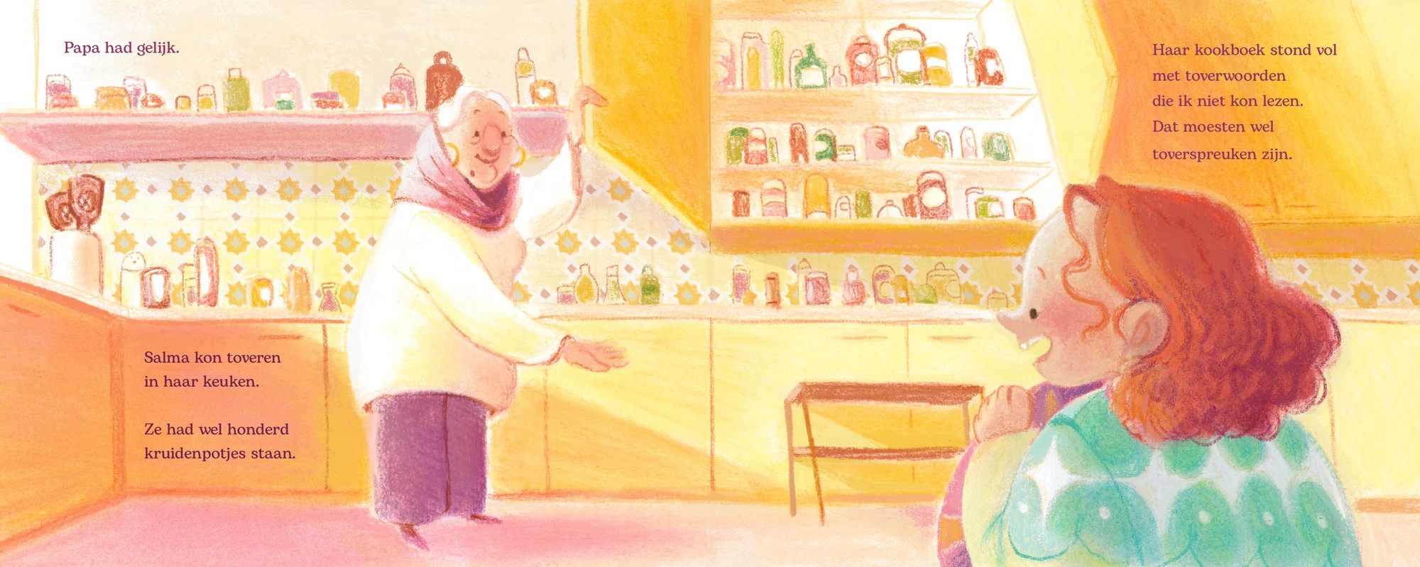 Spread from What only real witches can do